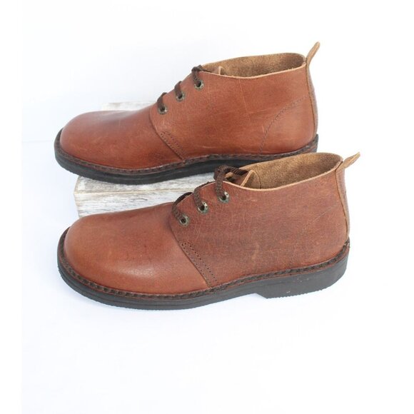 Groundcover Men's Size 9 Chukka Brown Leather Ankle Boot Lace Up South Africa - Picture 3 of 8